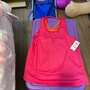 Ideology girls layered  tank top